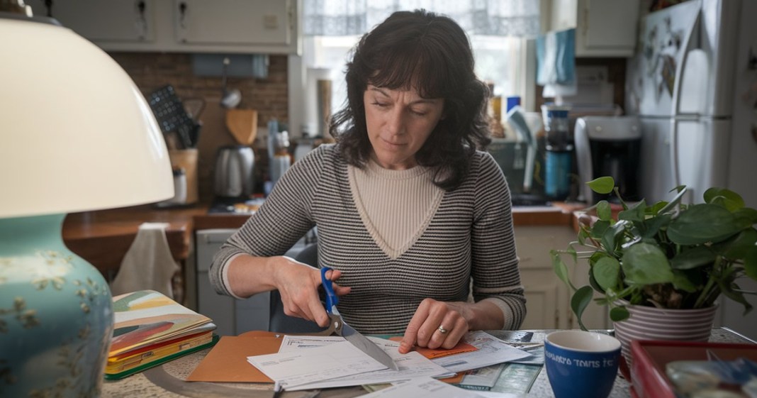 Cutting Expenses Woman